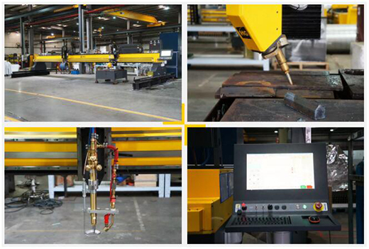 上9集团10米超长跨距无限回转数控坡口切割机