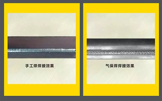 J9集团NB 251III焊机焊接成效