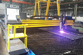 J9集团精密等离子切割设备工程案例图